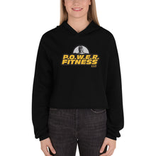 Load image into Gallery viewer, P.O.W.E.R. Fitness Crop Hoodie