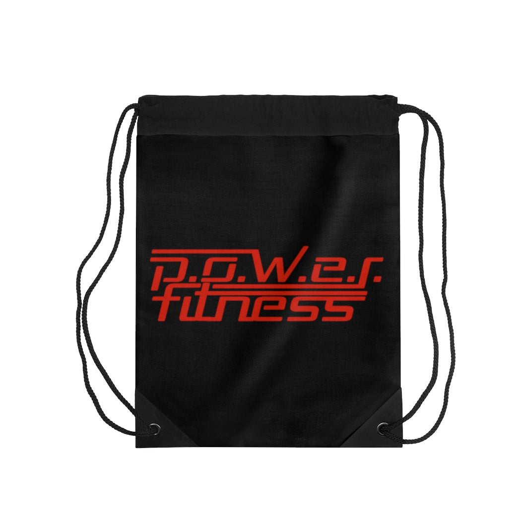 P.O.W.E.R. Fitness Drawstring Bag