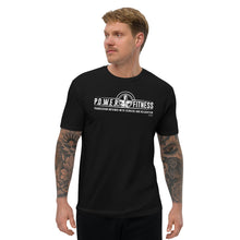 Load image into Gallery viewer, P.O.W.E.R. Fitness Short Sleeve T-shirt- Fitted.