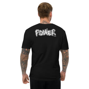 P.O.W.E.R. Fitness Short Sleeve T-shirt- Fitted.