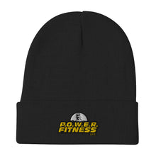 Load image into Gallery viewer, P.O.W.E.R. Fitness Knit Beanie