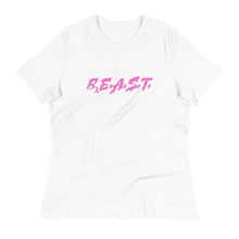 Load image into Gallery viewer, B.E.A.S.T. Breast Cancer Women&#39;s Relaxed T-Shirt