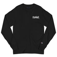Load image into Gallery viewer, P.O.W.E.R. Embroidery Men&#39;s Champion Long Sleeve Shirt