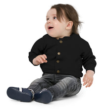 Load image into Gallery viewer, B.E.A.S.T. Kids Baby Organic Bomber Jacket- Embroidery